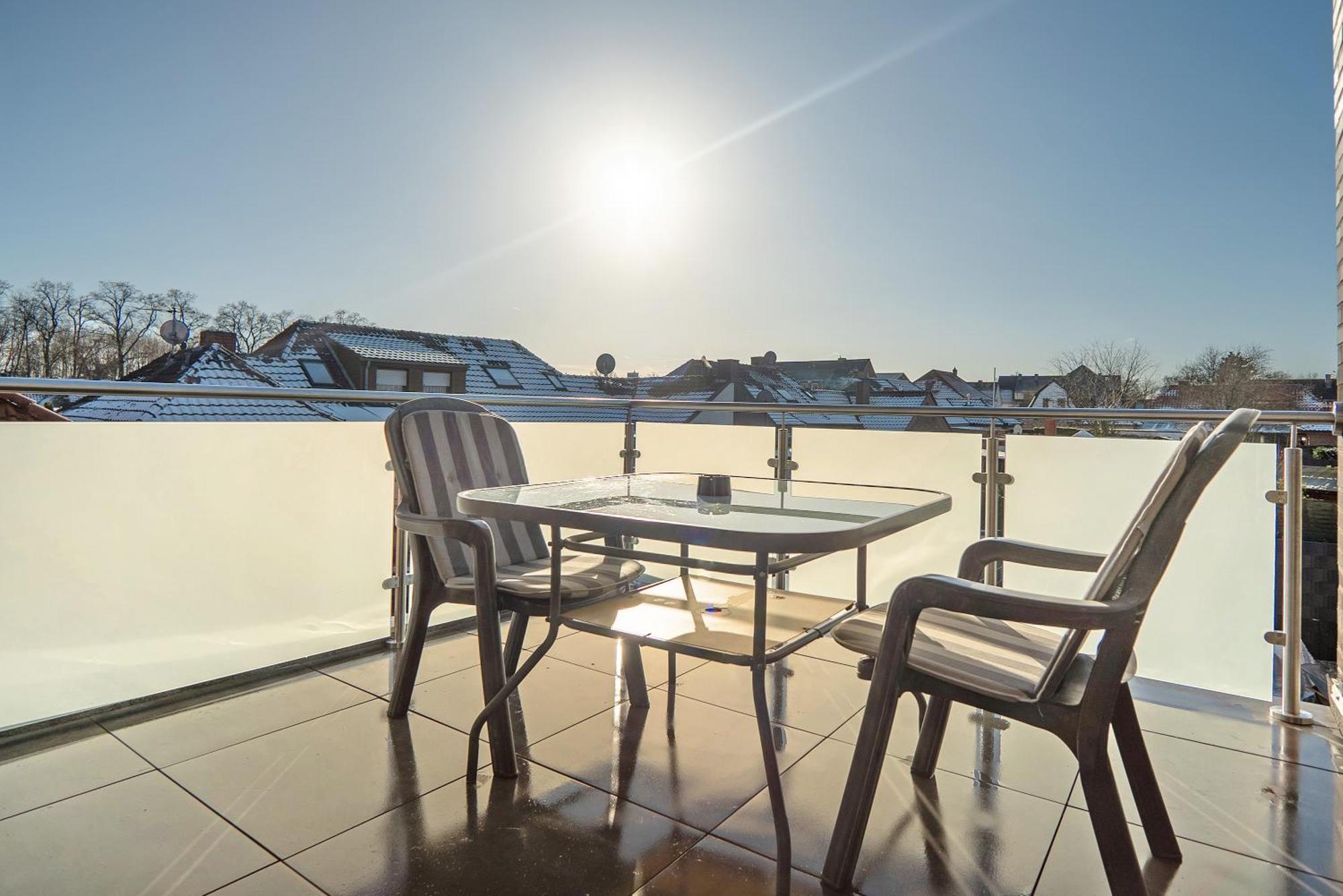 Neubau Ferienwohnung Mit Balkon Gronau  Exterior foto